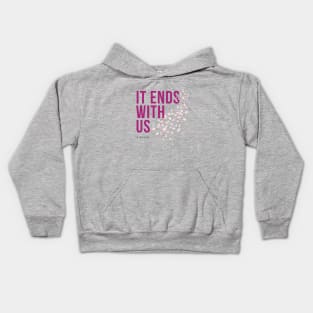 Colleen Hoover It Ends With Us Sticker Kids Hoodie